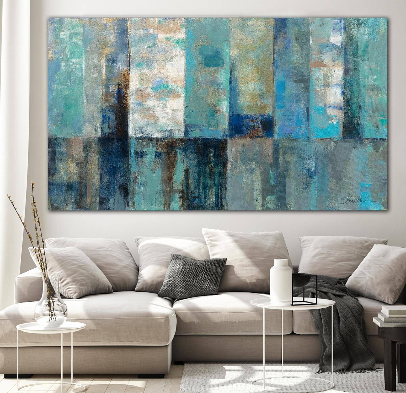 Moonlight Aspen by Silvia Vassileva on GIANT ART - white abstract