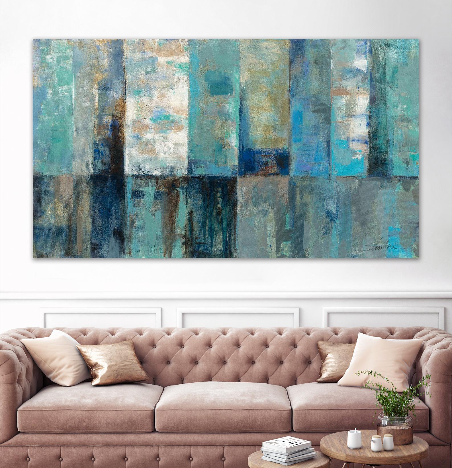 Moonlight Aspen by Silvia Vassileva on GIANT ART - white abstract