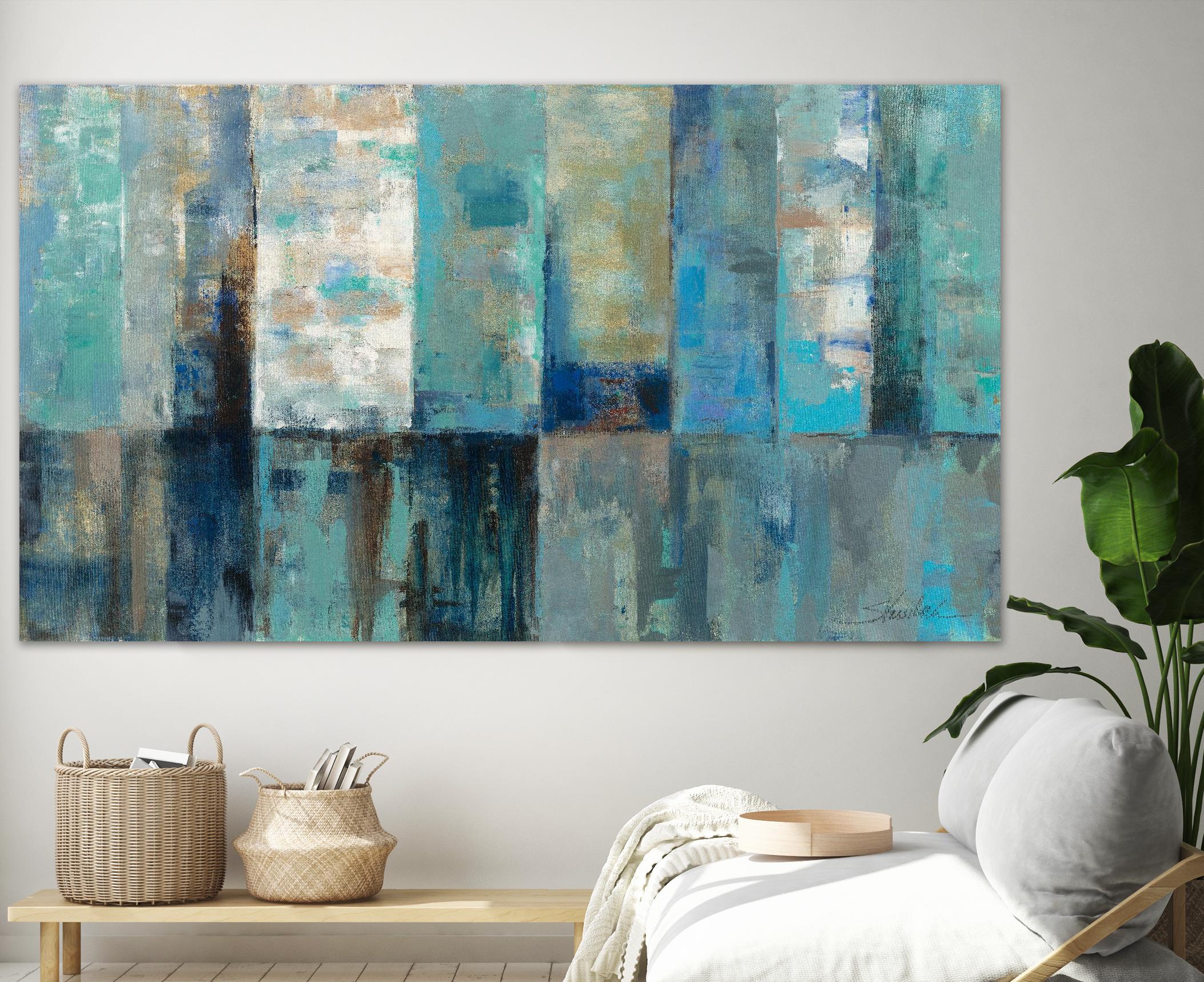 Moonlight Aspen by Silvia Vassileva on GIANT ART - white abstract