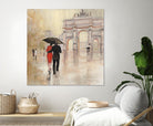 Romantic Paris II by Julia Purinton on GIANT ART - beige everyday life
