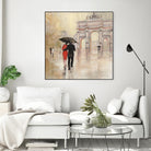 Romantic Paris II by Julia Purinton on GIANT ART - beige everyday life