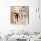 Romantic Paris II by Julia Purinton on GIANT ART - beige everyday life