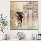 Romantic Paris II by Julia Purinton on GIANT ART - beige everyday life