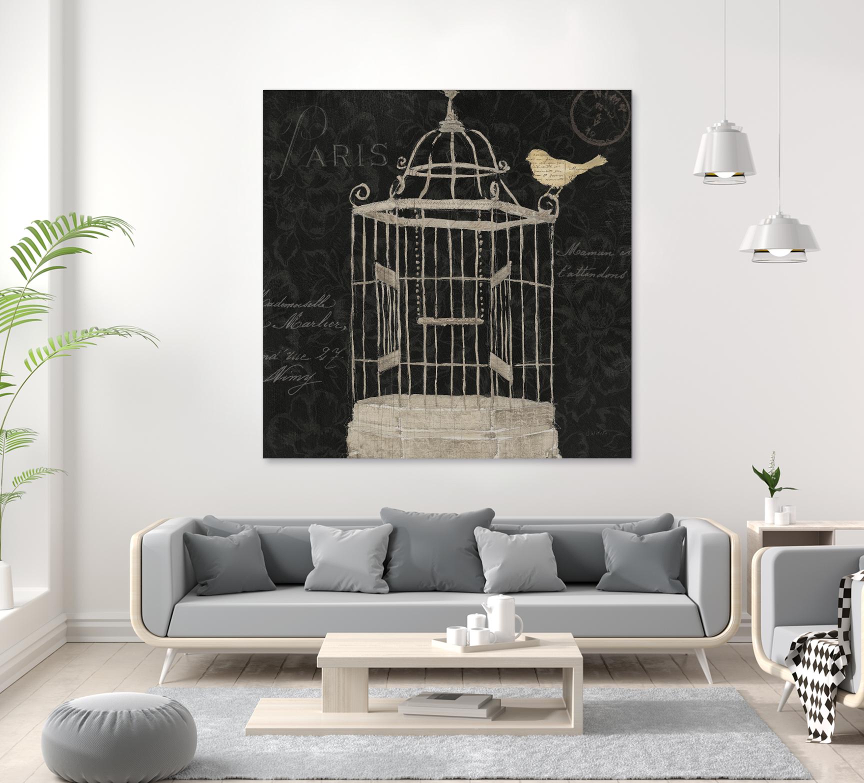 Via Paris II by James Wiens on GIANT ART - beige animals