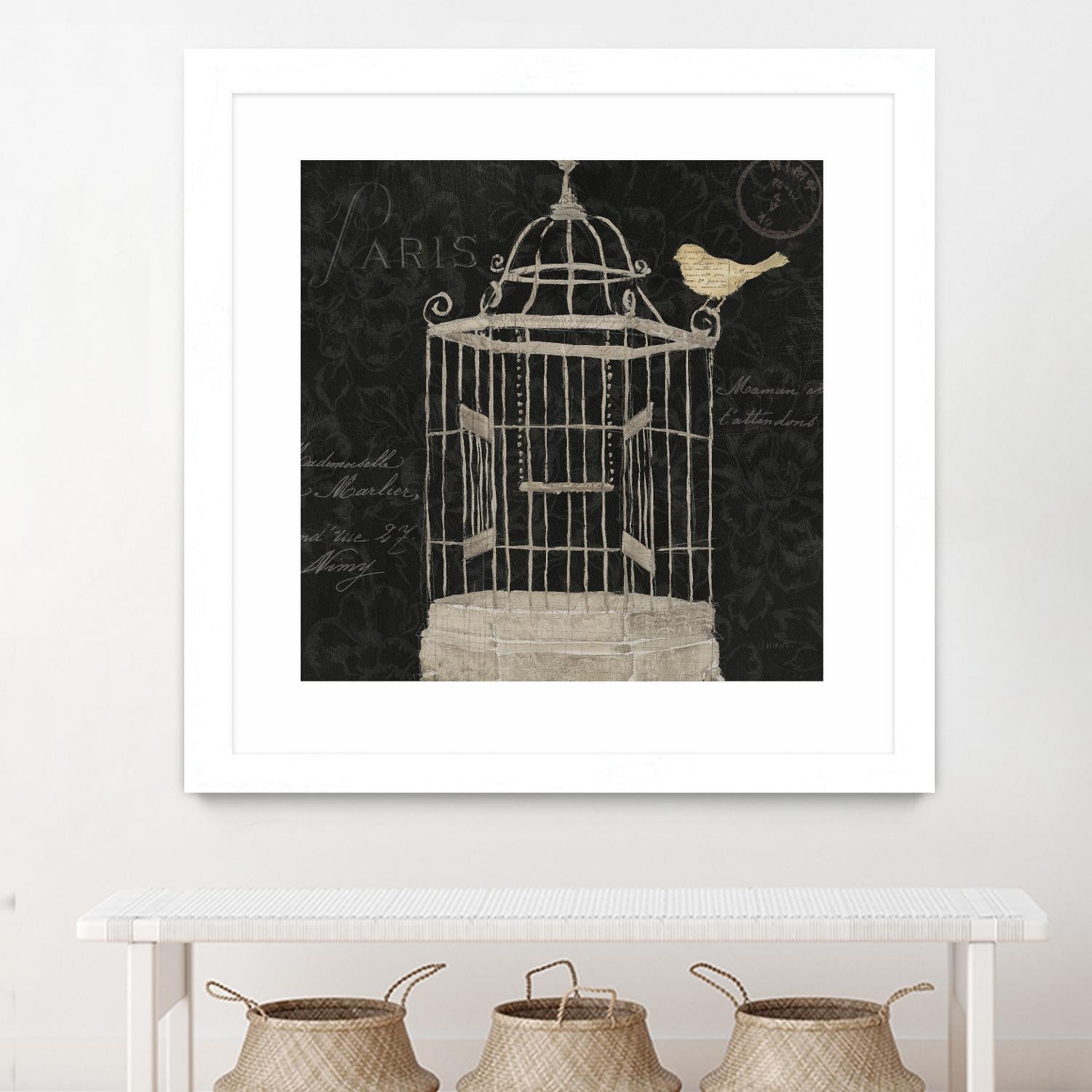 Via Paris II by James Wiens on GIANT ART - beige animals