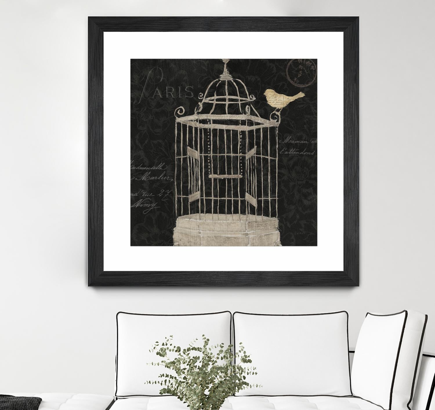 Via Paris II by James Wiens on GIANT ART - beige animals