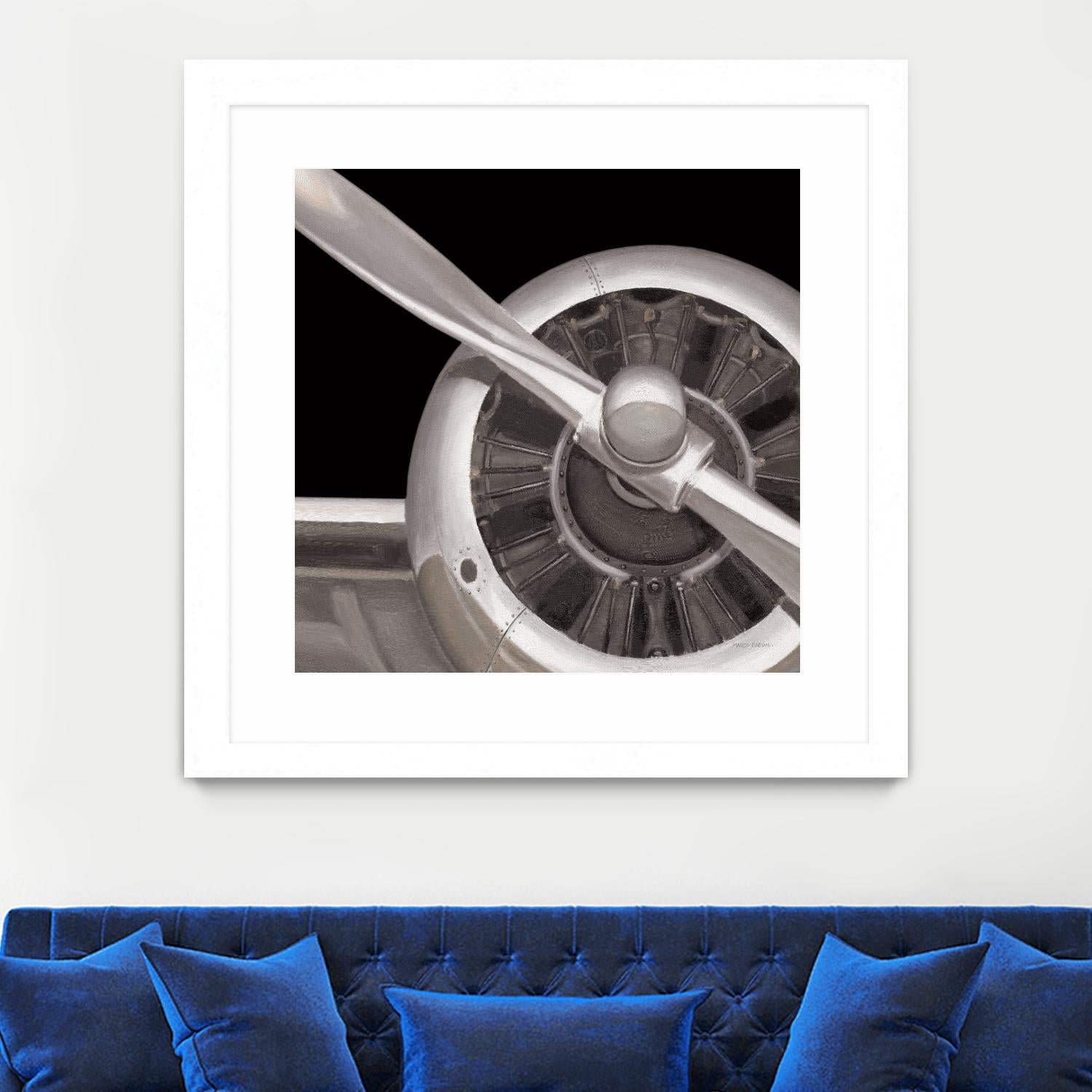 Travel by air III by Marco Fabiano on GIANT ART - black vehicle