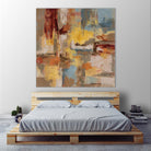 Sunday Afternoon by Silvia Vassileva on GIANT ART - red abstract