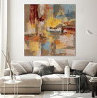 Sunday Afternoon by Silvia Vassileva on GIANT ART - red abstract