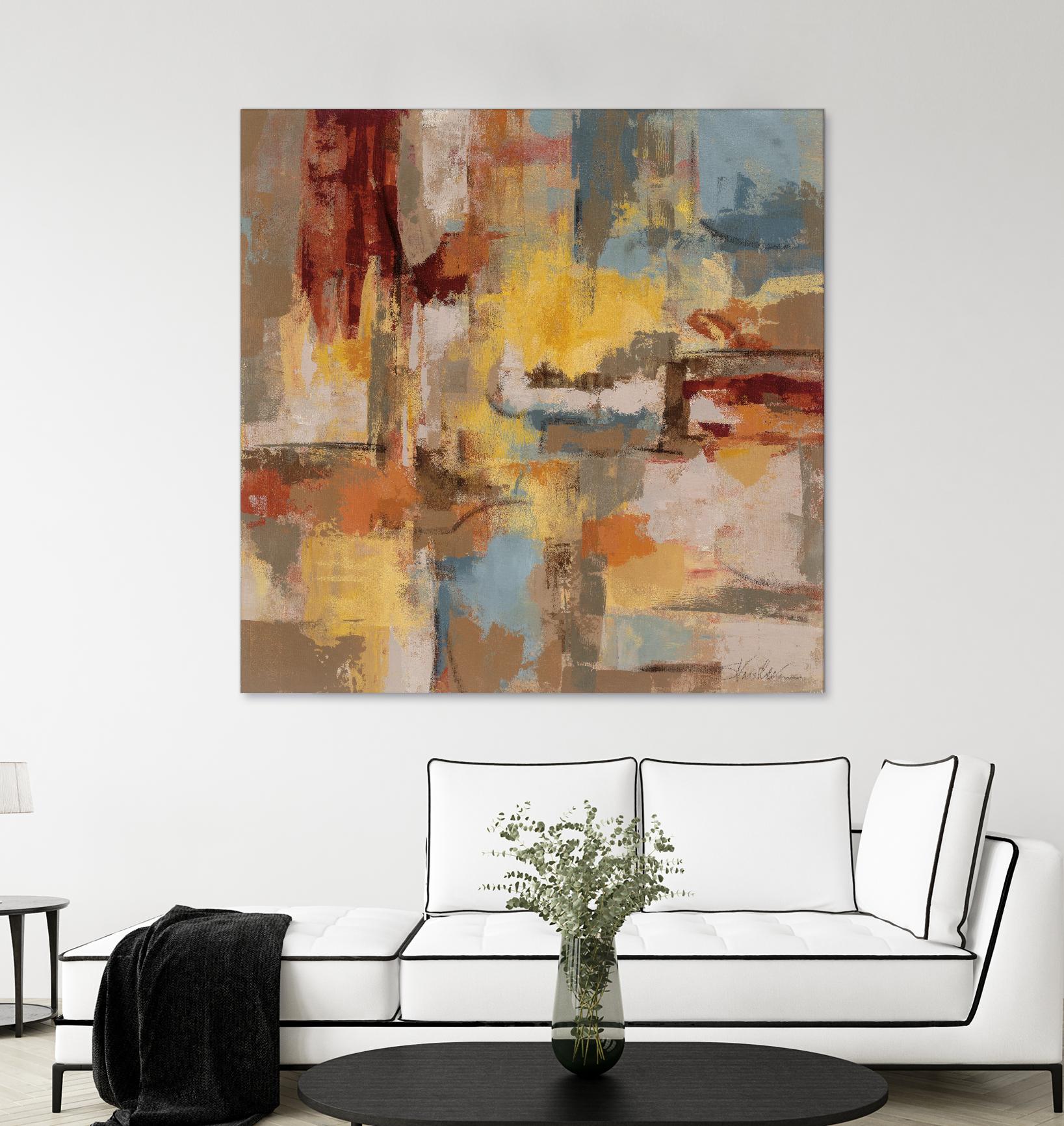Sunday Afternoon by Silvia Vassileva on GIANT ART - red abstract