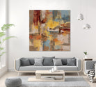Sunday Afternoon by Silvia Vassileva on GIANT ART - red abstract
