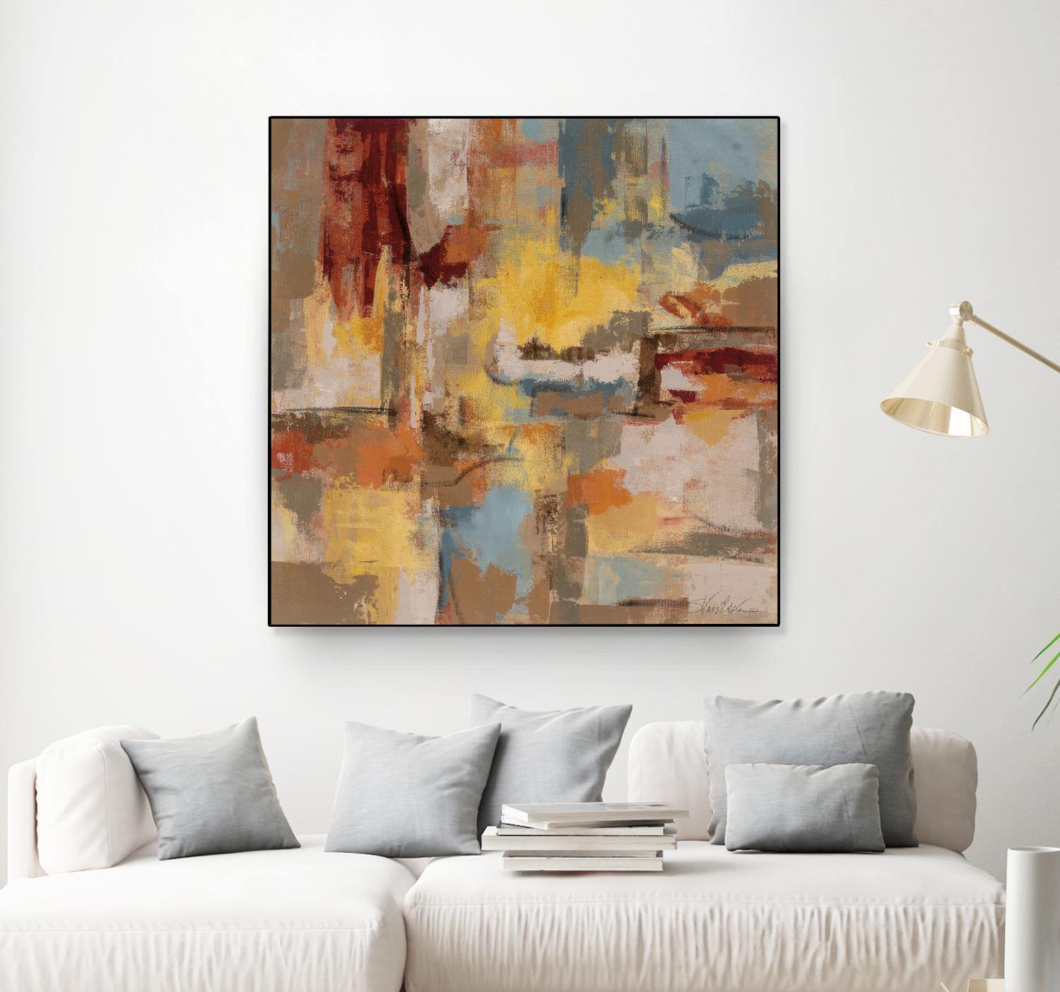 Sunday Afternoon by Silvia Vassileva on GIANT ART - red abstract