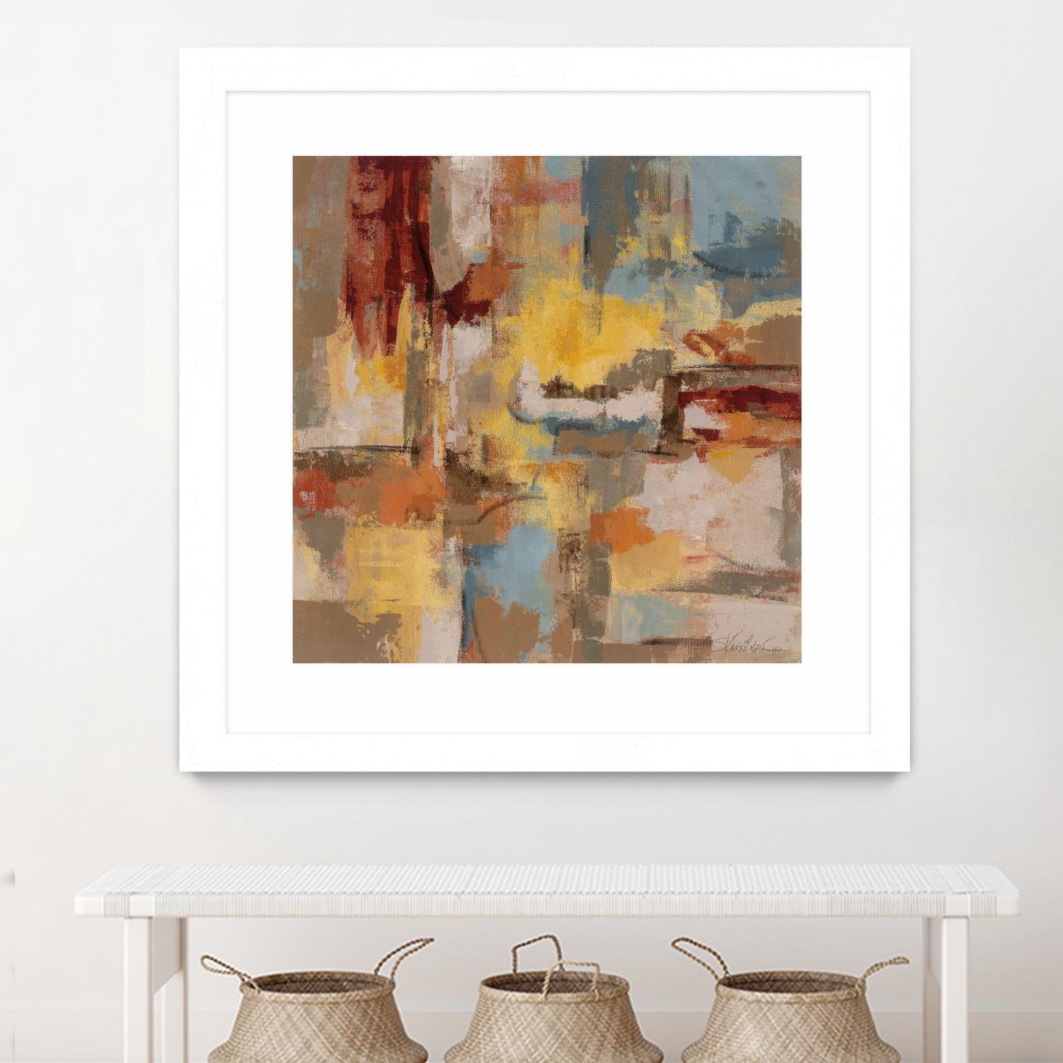 Sunday Afternoon by Silvia Vassileva on GIANT ART - red abstract