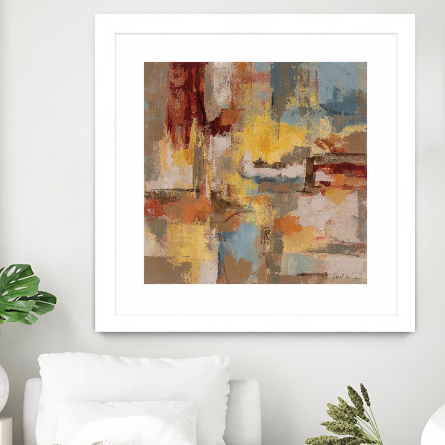 Sunday Afternoon by Silvia Vassileva on GIANT ART - red abstract