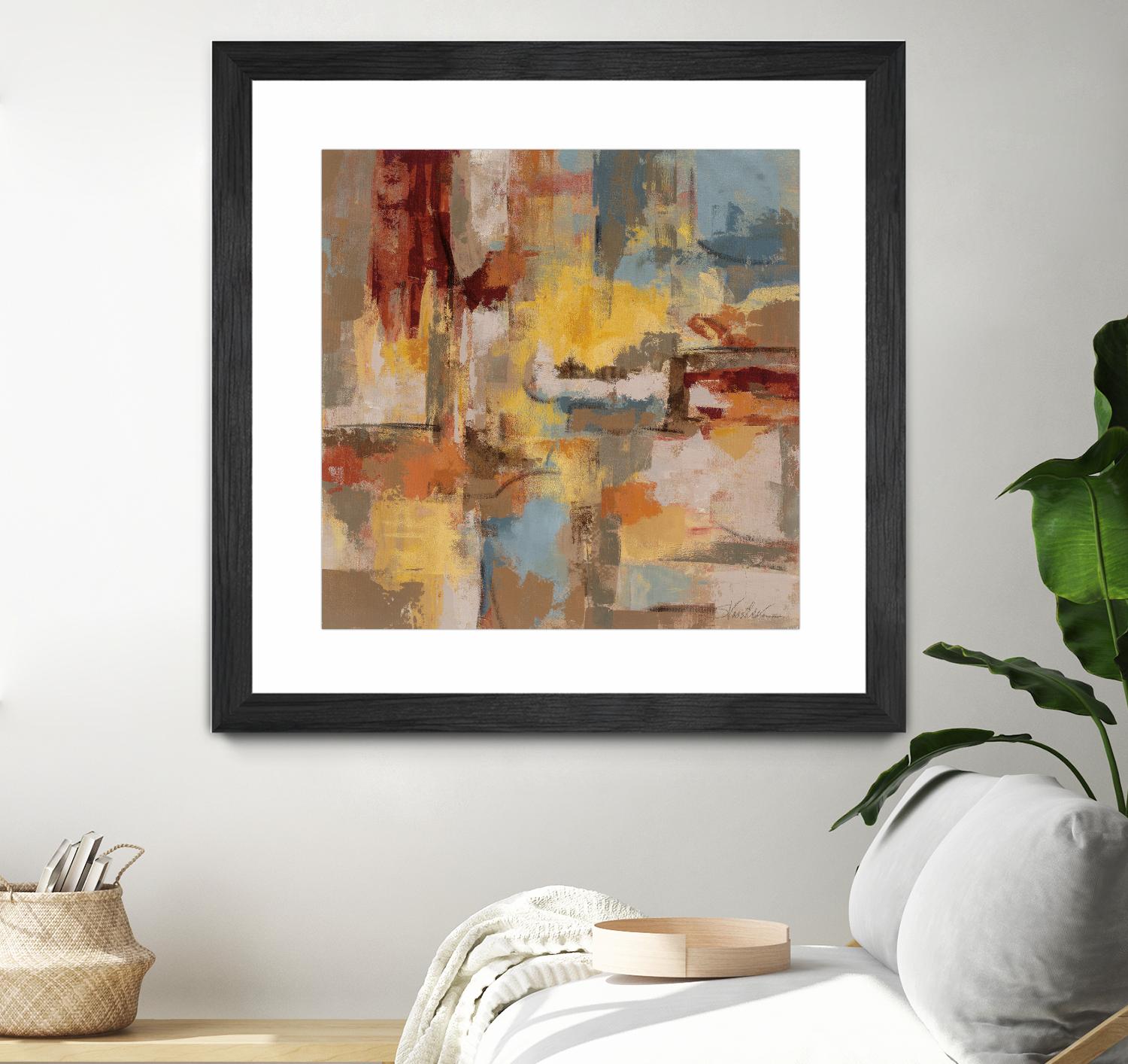 Sunday Afternoon by Silvia Vassileva on GIANT ART - red abstract