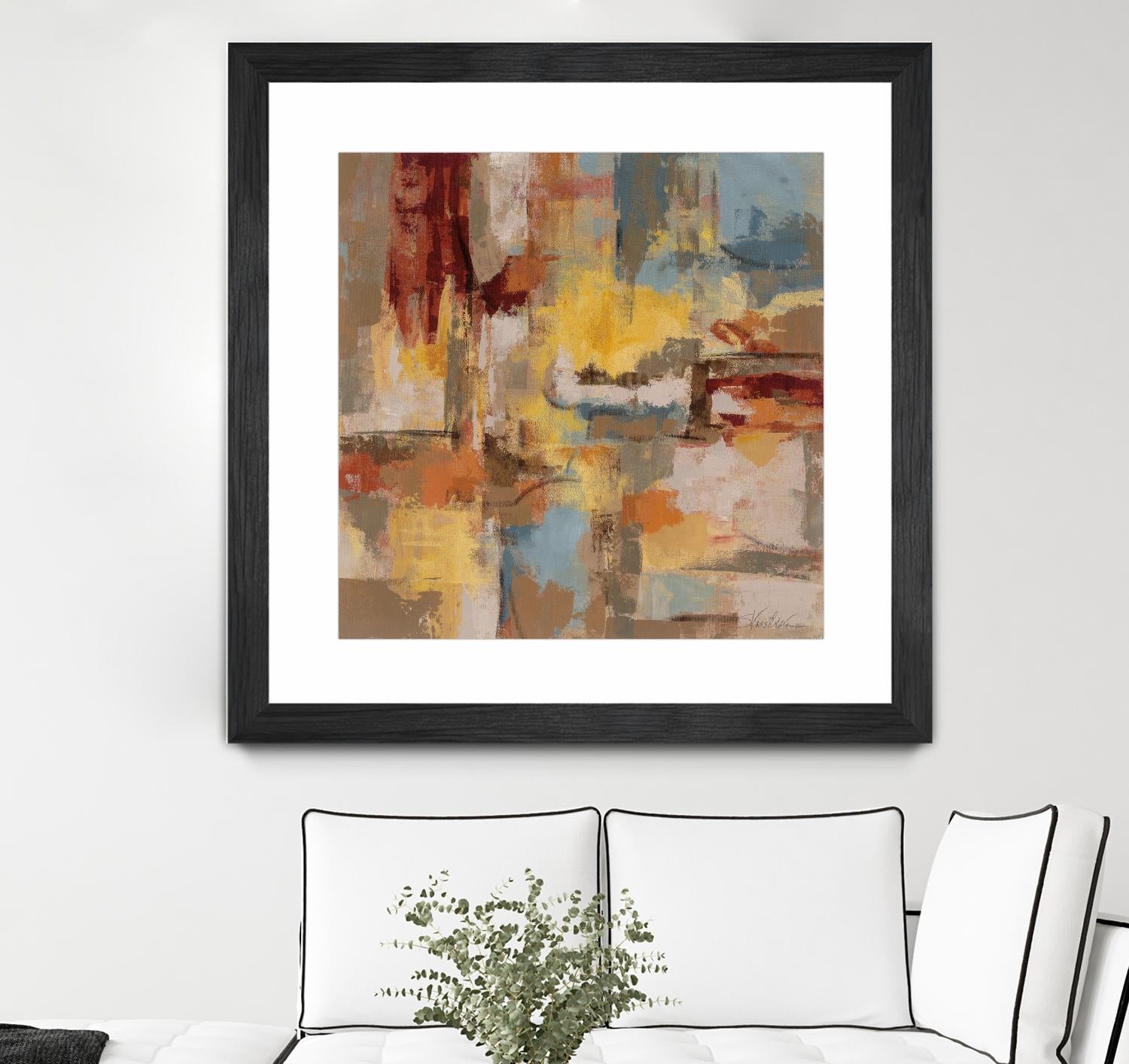 Sunday Afternoon by Silvia Vassileva on GIANT ART - red abstract