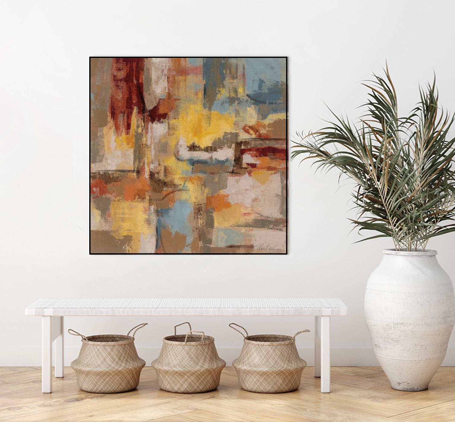 Sunday Afternoon by Silvia Vassileva on GIANT ART - red abstract