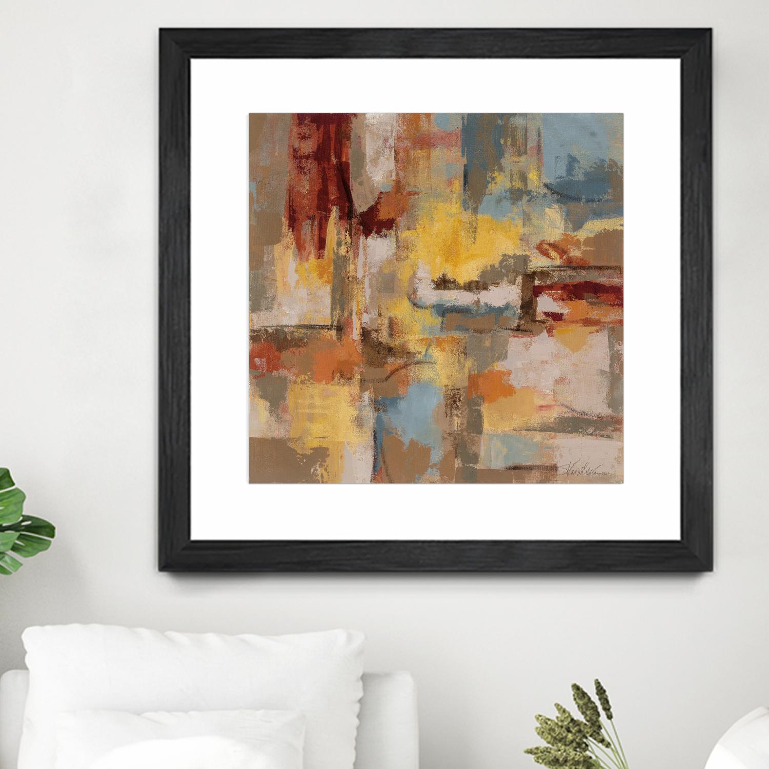 Sunday Afternoon by Silvia Vassileva on GIANT ART - red abstract