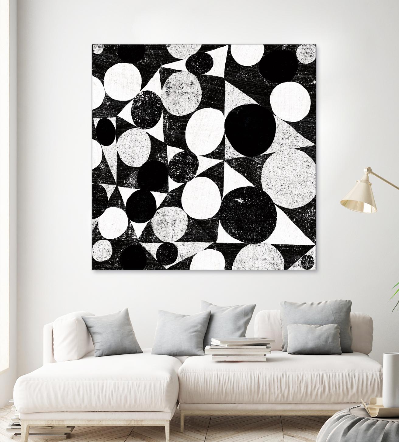 Spotty I by Michael Mullan on GIANT ART - white abstract