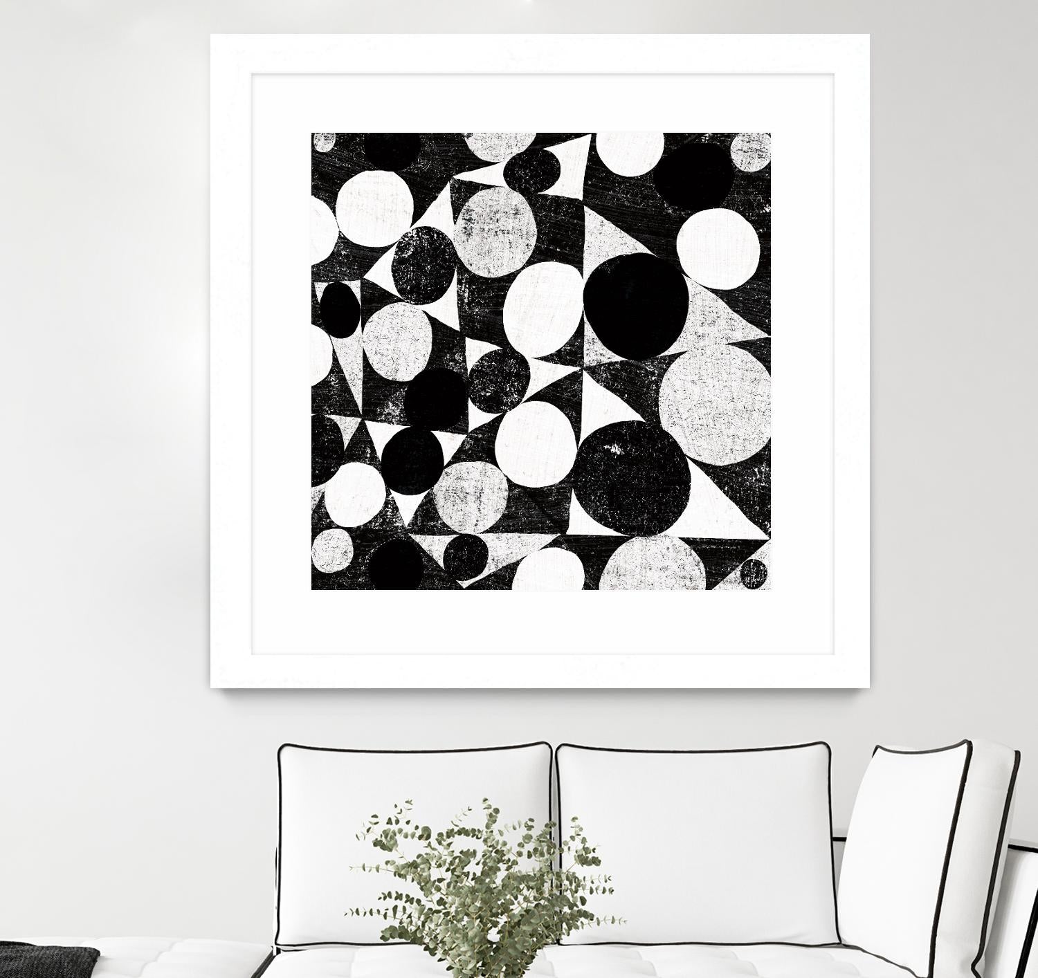 Spotty I by Michael Mullan on GIANT ART - white abstract