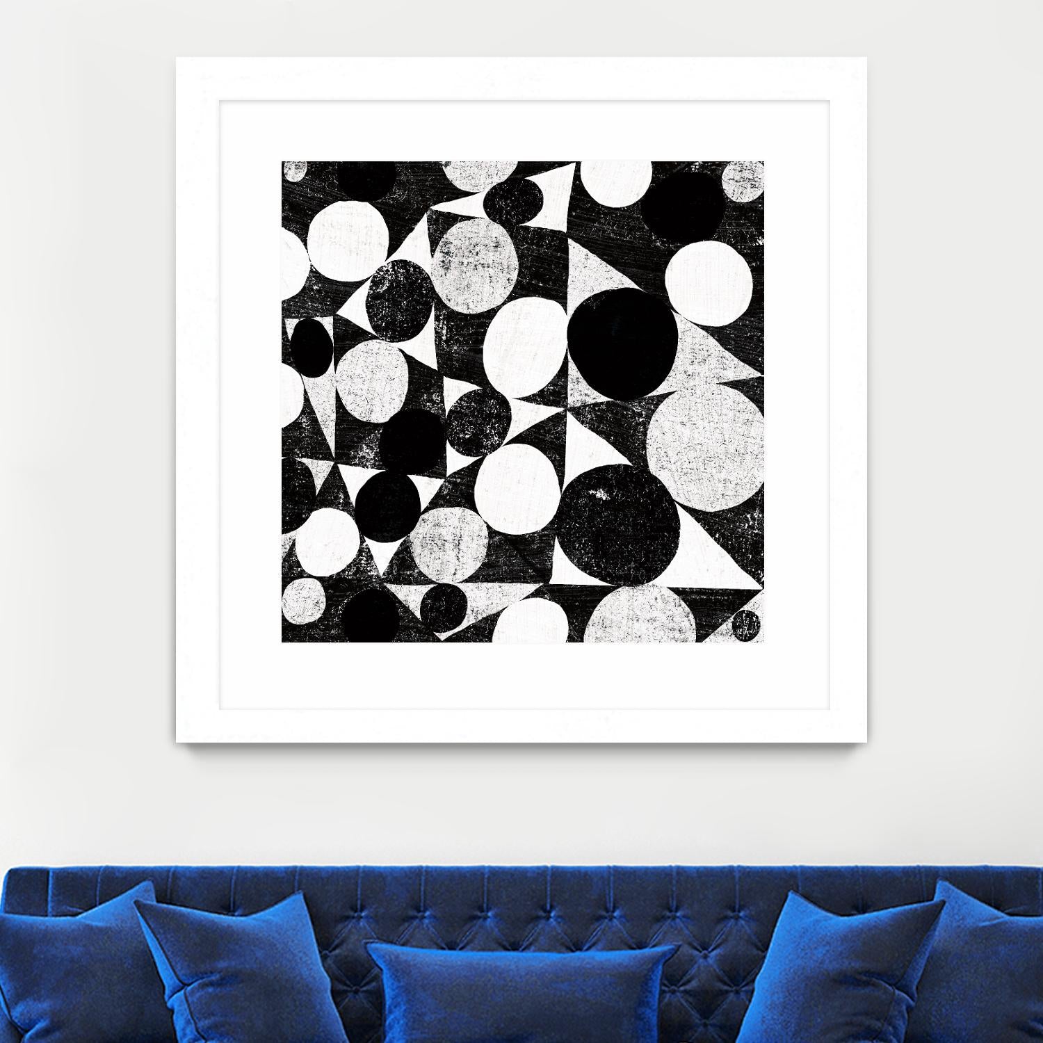 Spotty I by Michael Mullan on GIANT ART - white abstract