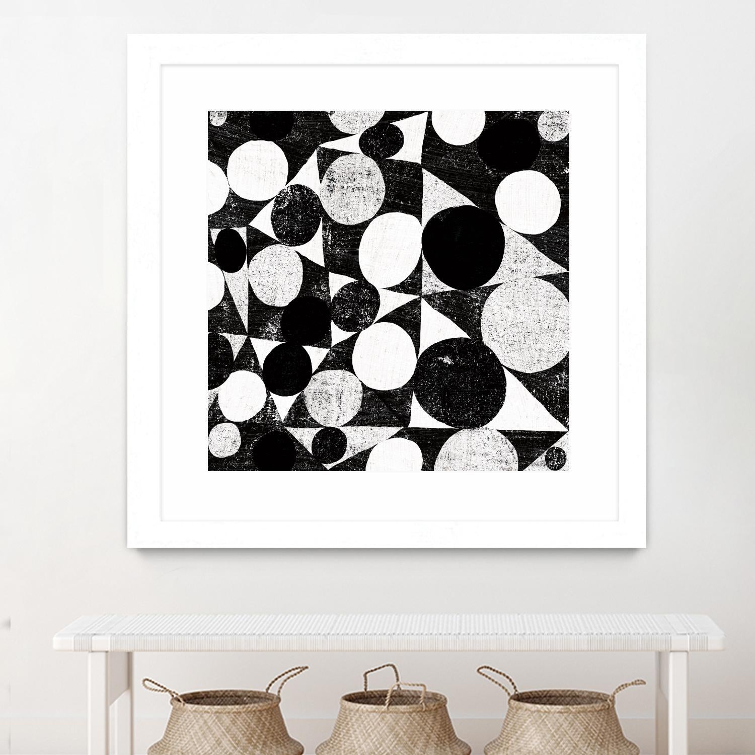 Spotty I by Michael Mullan on GIANT ART - white abstract