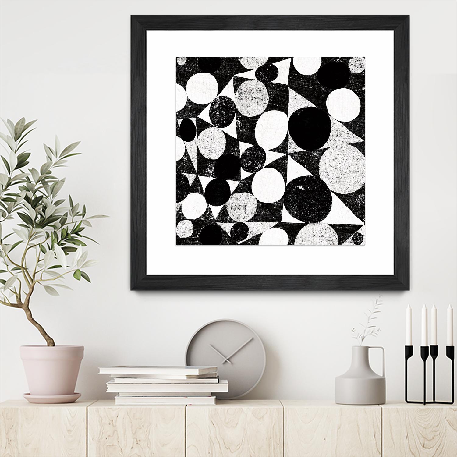Spotty I by Michael Mullan on GIANT ART - white abstract