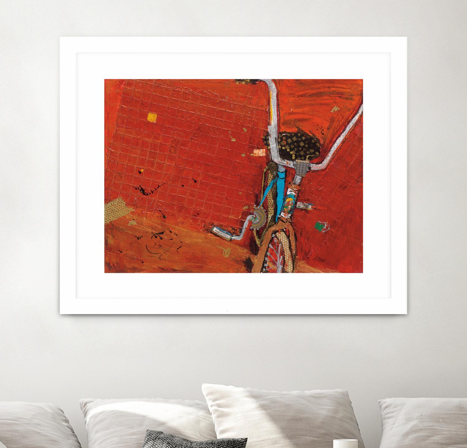 Perky T's by Kellie Day on GIANT ART - orange leisure