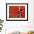 Perky T's by Kellie Day on GIANT ART - orange leisure