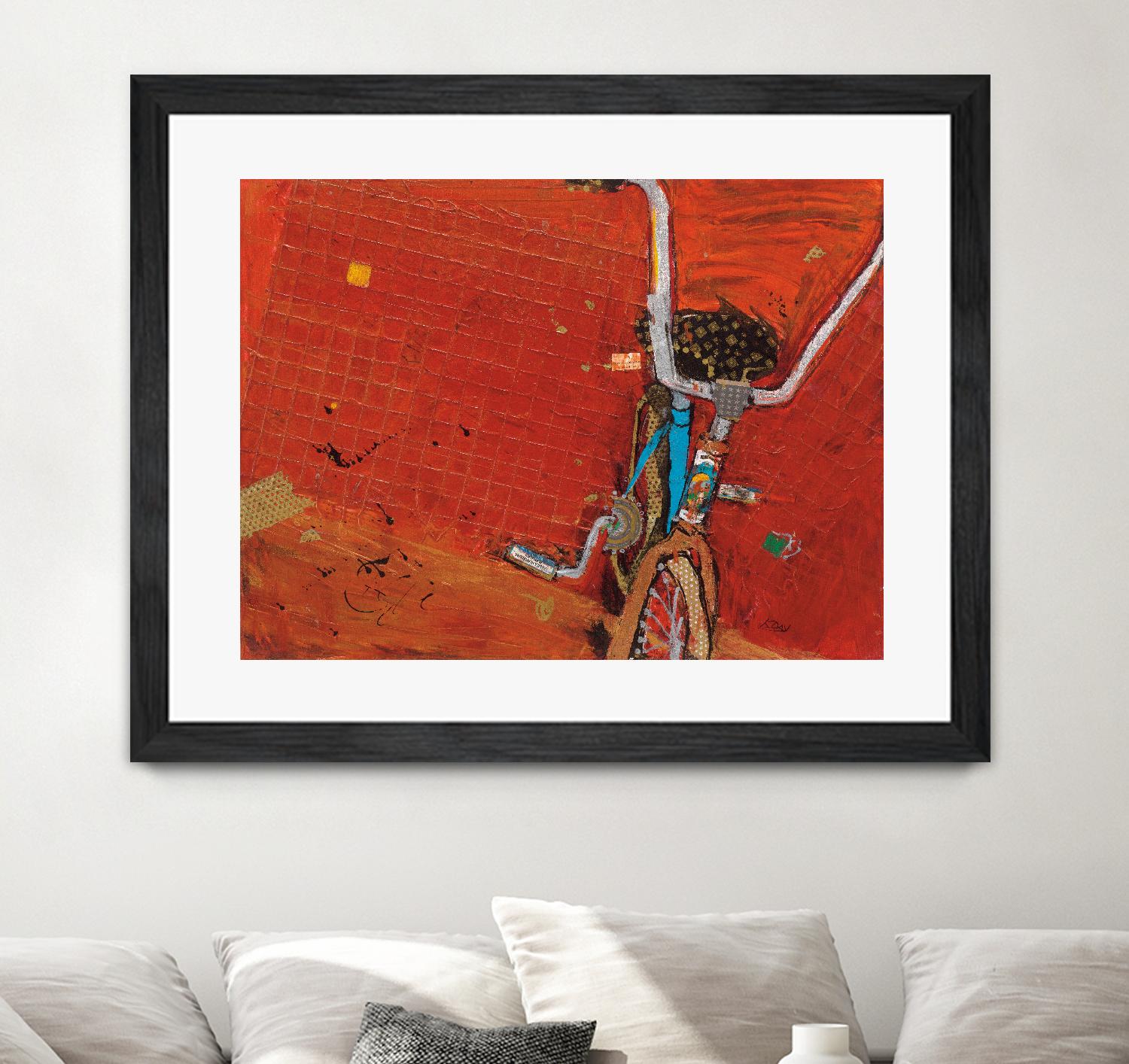 Perky T's by Kellie Day on GIANT ART - orange leisure