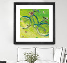 Yes by Kellie Day on GIANT ART - blue leisure