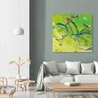 Yes by Kellie Day on GIANT ART - blue leisure