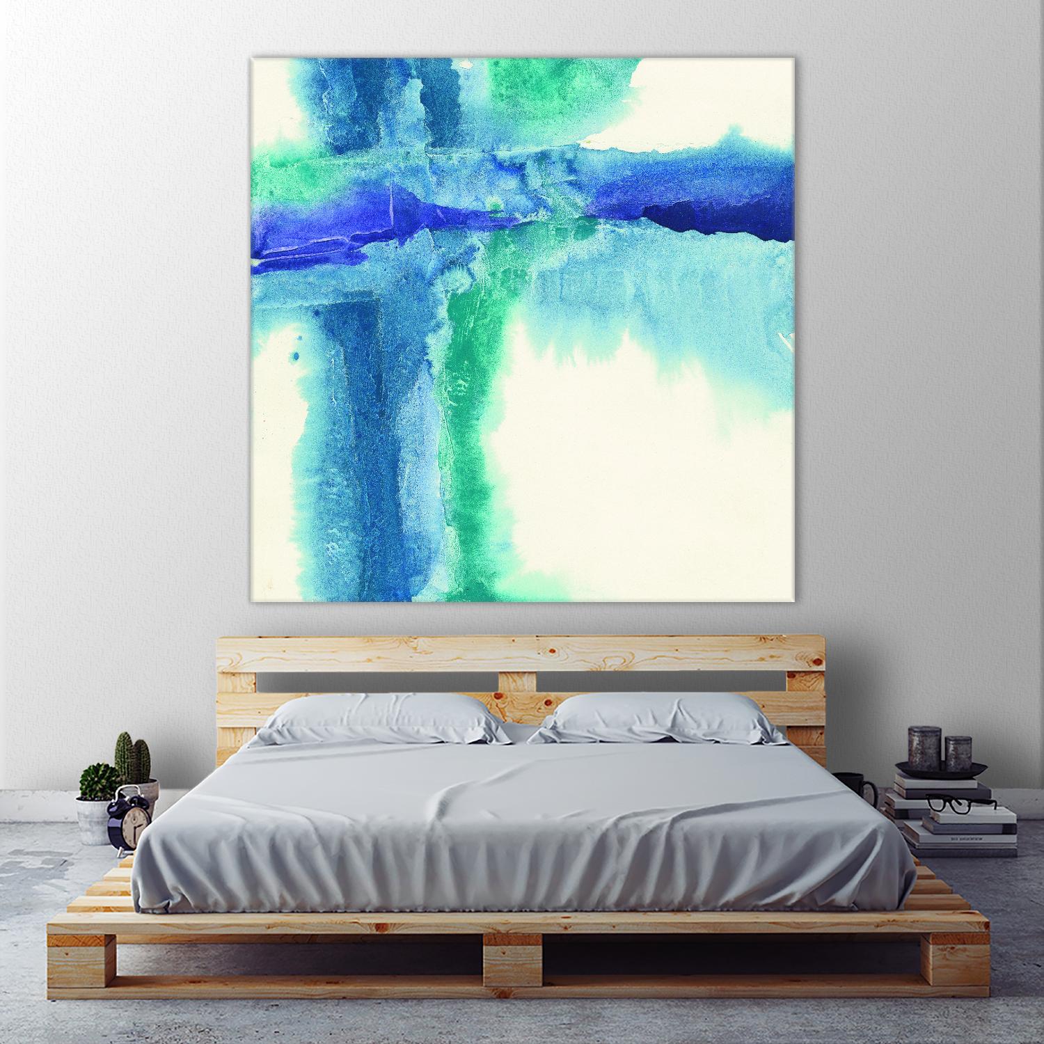 Jewel Tones I by Chris Paschke on GIANT ART - white abstract