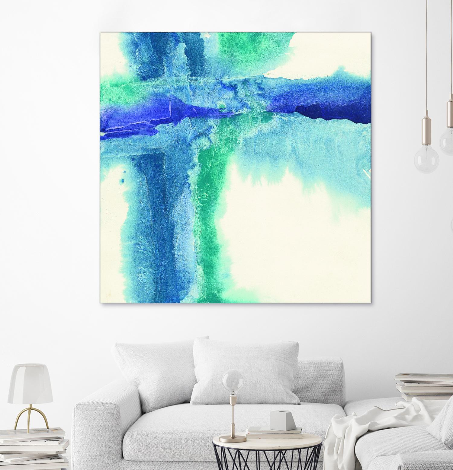 Jewel Tones I by Chris Paschke on GIANT ART - white abstract