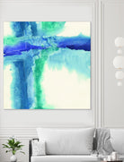 Jewel Tones I by Chris Paschke on GIANT ART - white abstract