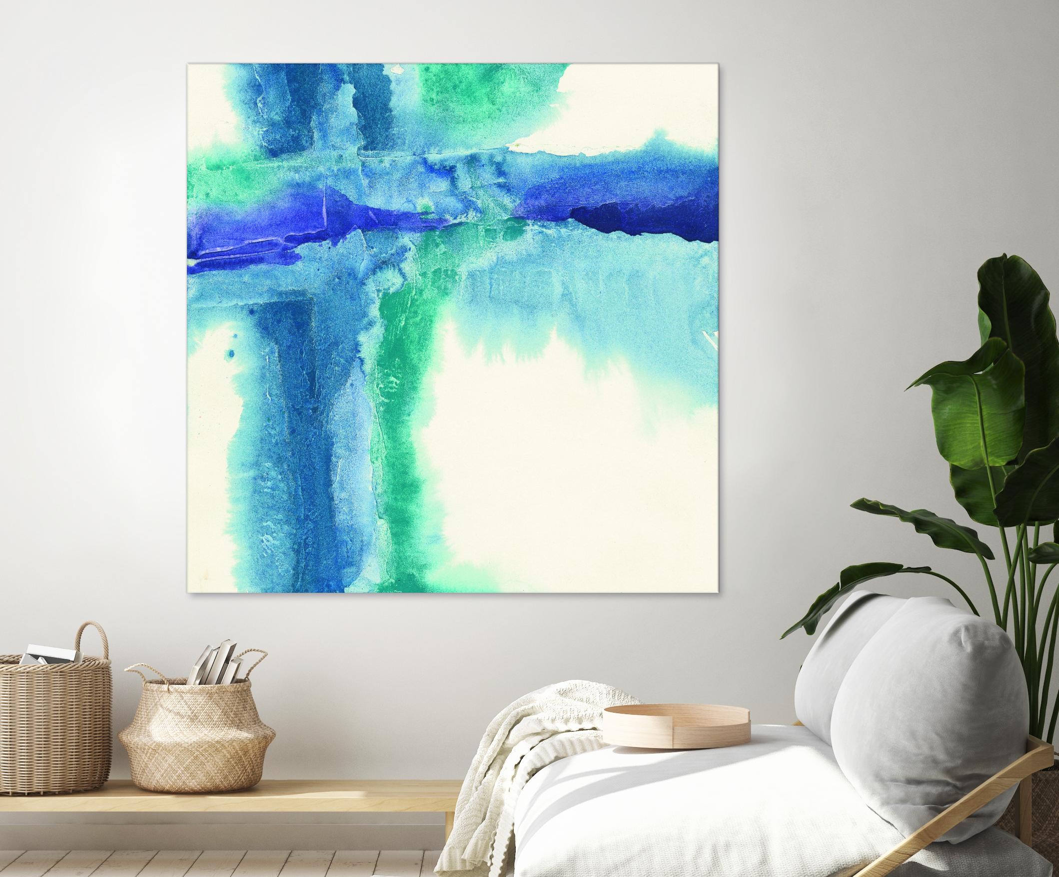 Jewel Tones I by Chris Paschke on GIANT ART - white abstract