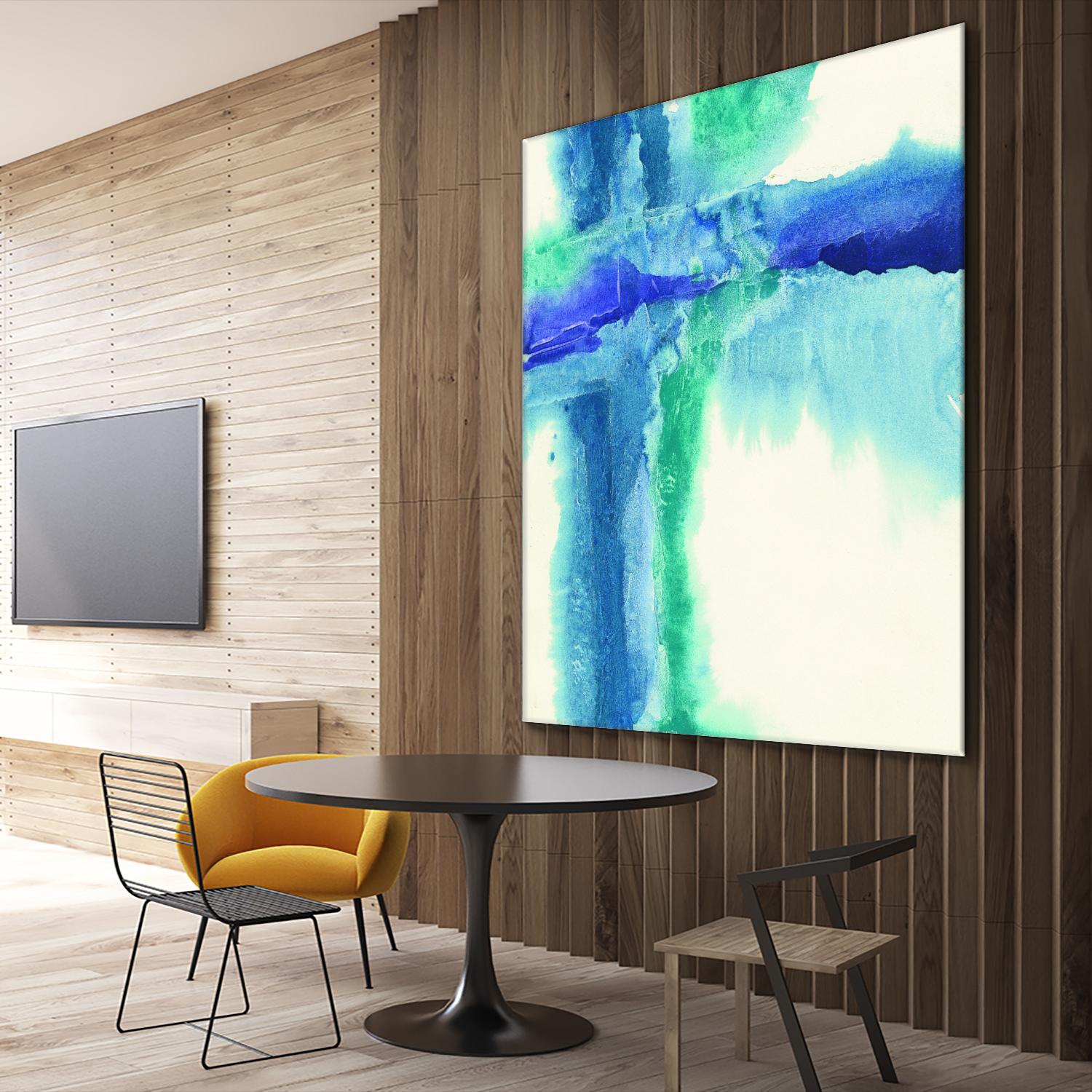 Jewel Tones I by Chris Paschke on GIANT ART - white abstract