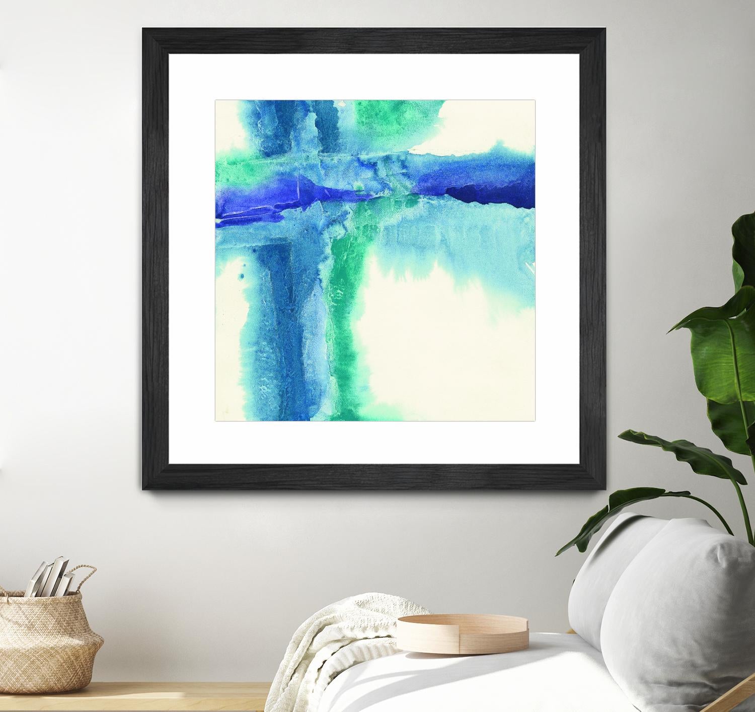 Jewel Tones I by Chris Paschke on GIANT ART - white abstract