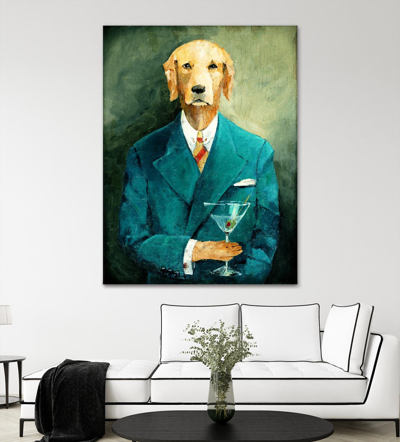 John Steinbark by Avery Tillmon on GIANT ART - grey animals