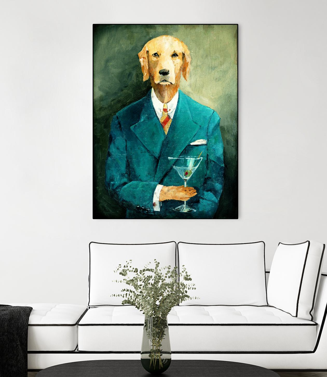 John Steinbark by Avery Tillmon on GIANT ART - grey animals