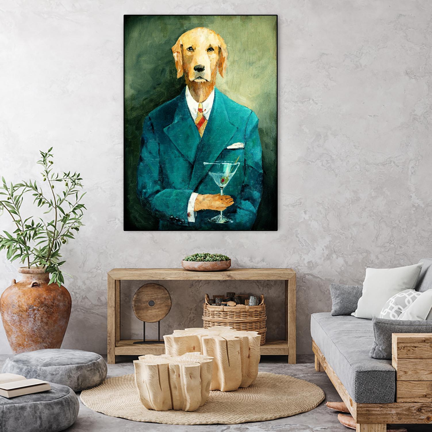 John Steinbark by Avery Tillmon on GIANT ART - grey animals