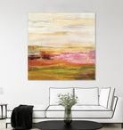 Fields in May II by Silvia Vassileva on GIANT ART - green abstract