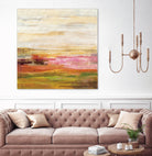 Fields in May II by Silvia Vassileva on GIANT ART - green abstract