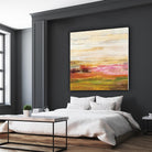 Fields in May II by Silvia Vassileva on GIANT ART - green abstract