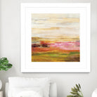 Fields in May II by Silvia Vassileva on GIANT ART - green abstract