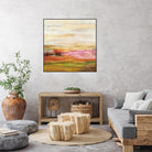 Fields in May II by Silvia Vassileva on GIANT ART - green abstract