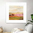 Fields in May II by Silvia Vassileva on GIANT ART - green abstract