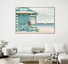 Beach Cruiser I by James Wiens on GIANT ART - beige nautical