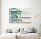 Beach Cruiser I by James Wiens on GIANT ART - beige nautical