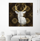 Precious Antlers II by Wellington Studio on GIANT ART - beige country look